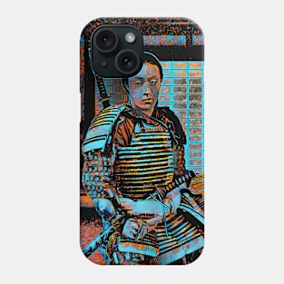 The samurai in codex Phone Case