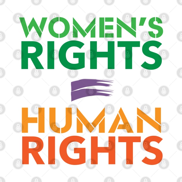 Women's Rights Human Rights by Stonework Design Studio