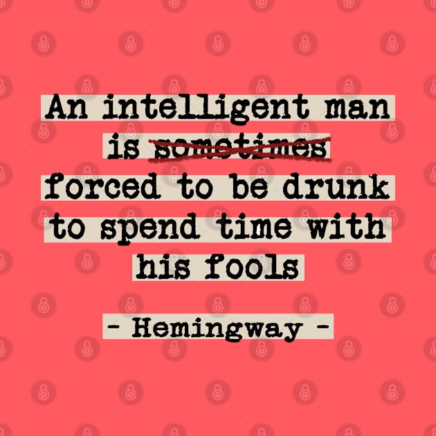 Correcting Hemingway by TenomonMalke