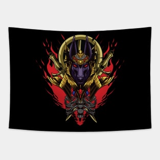 God Anubis Tapestry