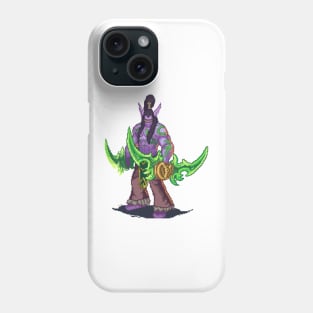 Pixel Illidan Stormrage Phone Case