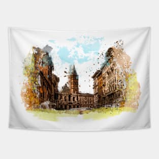 Rome city art #rome Tapestry