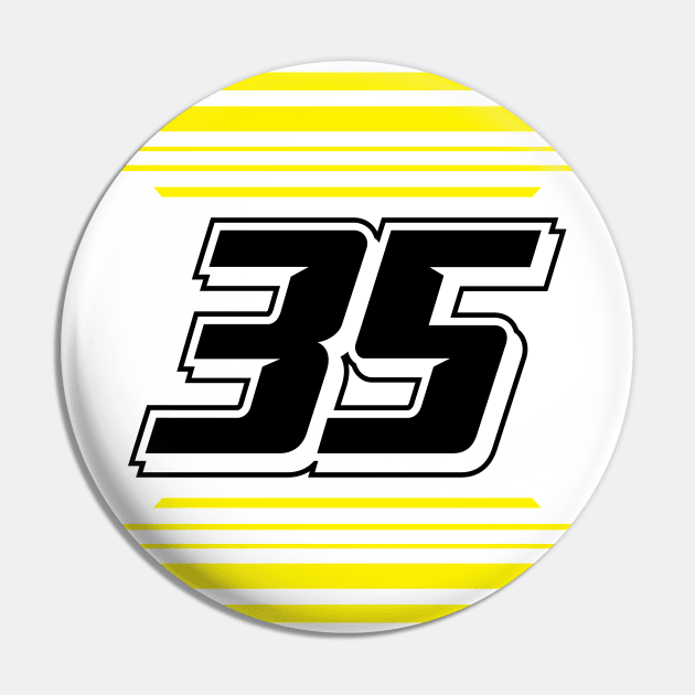 Akinori Ogata #35 2024 NASCAR Design Pin by AR Designs 