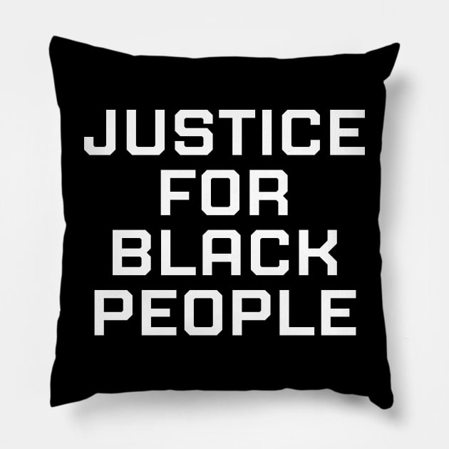 Justice for black people, black history, black lives matter Pillow by UrbanLifeApparel