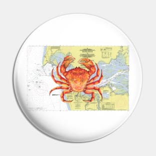 Crab Chart Pin
