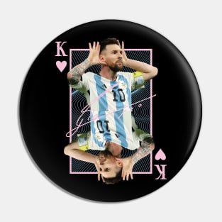 King Messi Pin