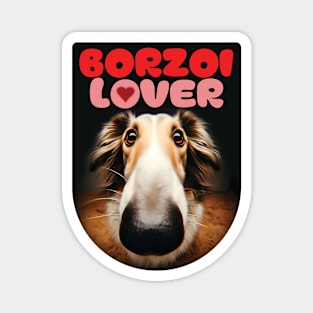 Borzoi Lover. I love borzois. Magnet