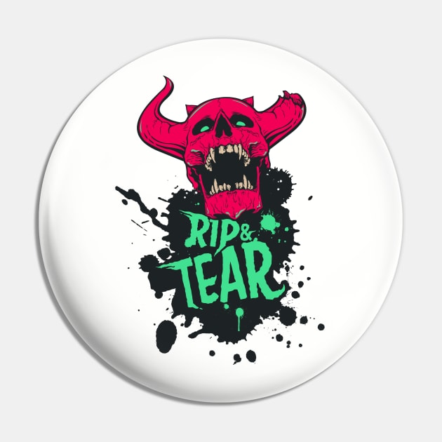 Rip & Tear Pin by Aberrant Assembly