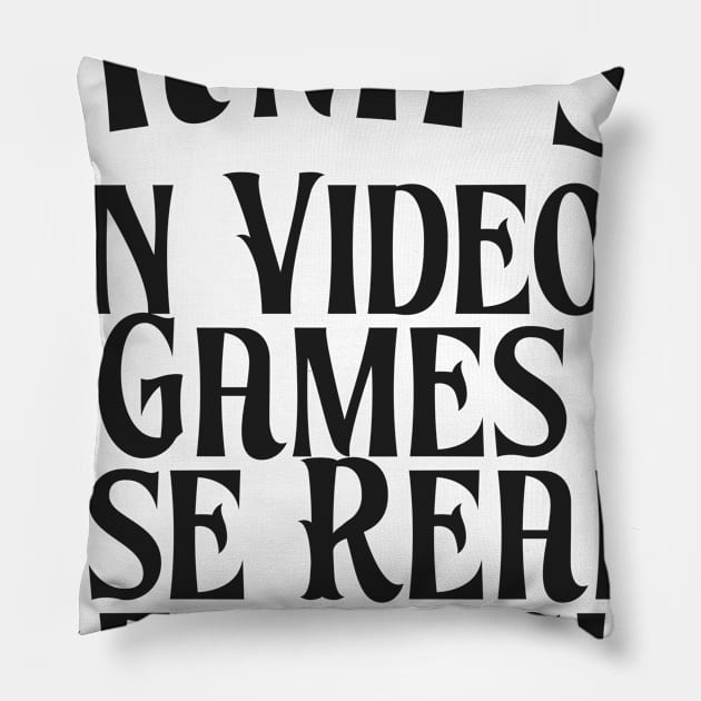 Lamps in Video Games Use Real Electricity Pillow by Chichid_Clothes