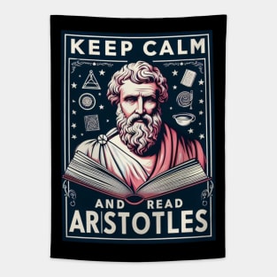 Aristotle art for work lovers Tapestry