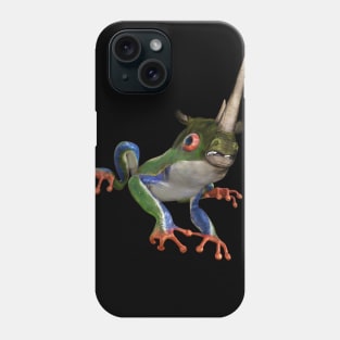 Funny frogrhino Phone Case