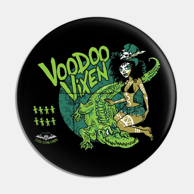 voodoo Vixen Pin by heartattackjack