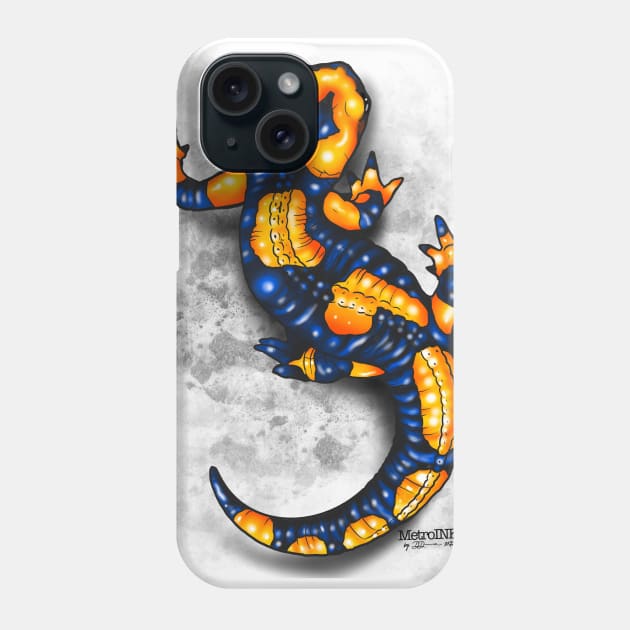 Newt Phone Case by MetroInk