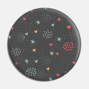 Hearts Pin