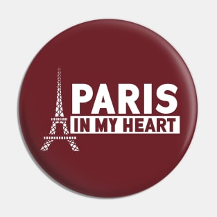 I Love Paris Pin