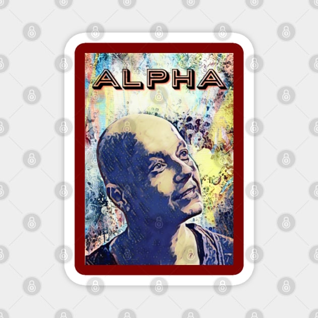 Alpha TWD Artwork Magnet by Shano's Picks