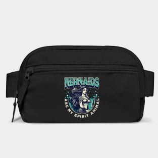 Mermaids are my Spirit Animal Funny Mermaid Bag