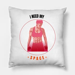 I Need My Space Pillow