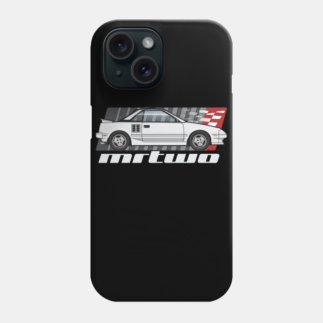 Two-White Phone Case by JRCustoms44