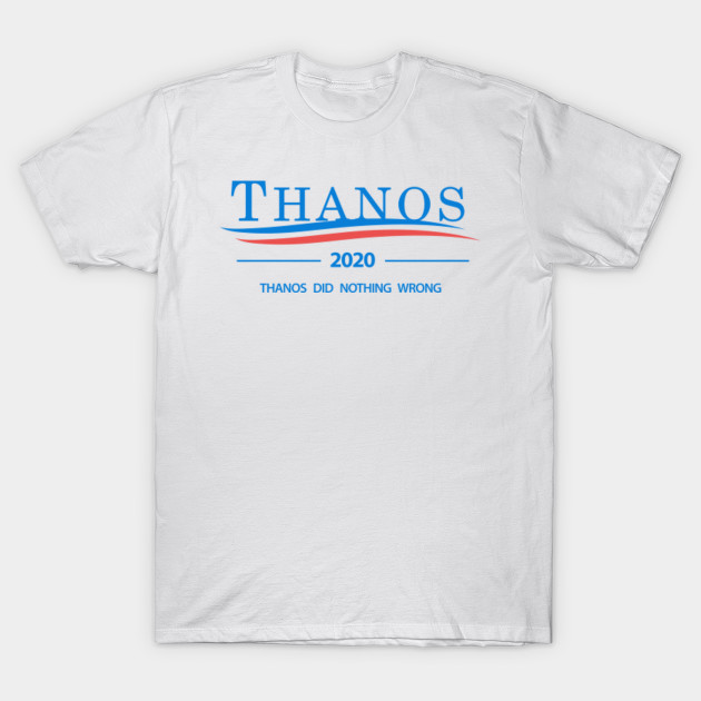 thanos 2020 shirt