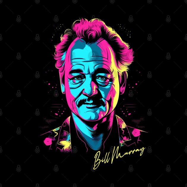 Bill Murray / Retro 80s Fan Design by DankFutura