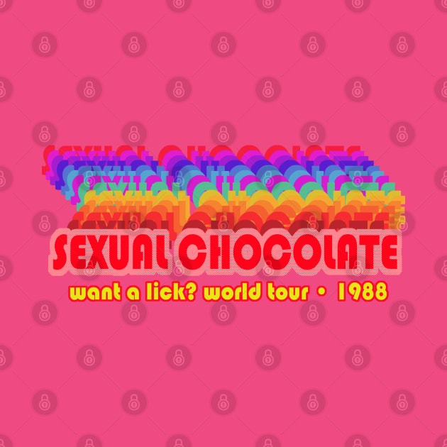 Sexual Chocolate Tour by PopCultureShirts