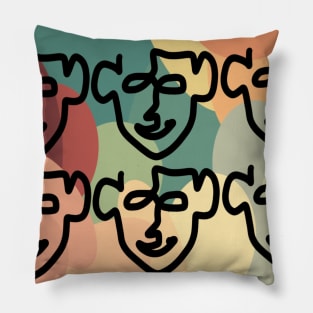 Faces Pillow