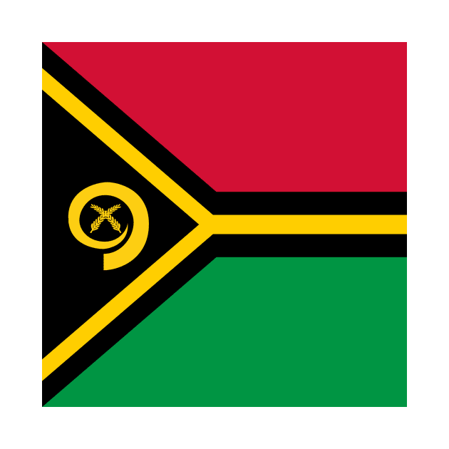 Vanuatu Flag by flag for all