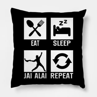 Eat Sleep Jai Alai Repeat Jai Alai Pelota Basque Jai Alai Pillow