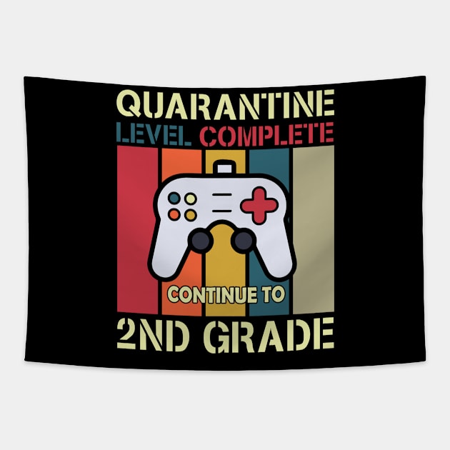 2nd Grade Quarantine Tapestry by busines_night