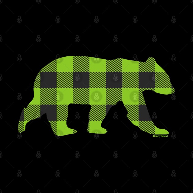 Gay Bear Buffalo Check Plaid Bear | BearlyBrand by The Bearly Brand