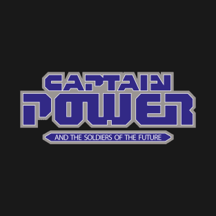 Captain Power and the Soldiers Of The Future Logo T-Shirt