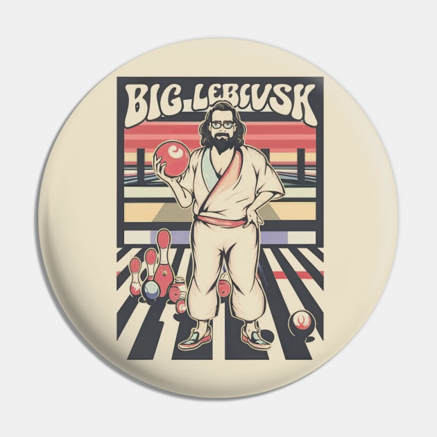 Big Lebowski Retro Pin by Aldrvnd