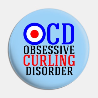 Obsessive Curling Disorder Pin