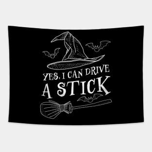 Yes, I Can Drive A Stick Tapestry