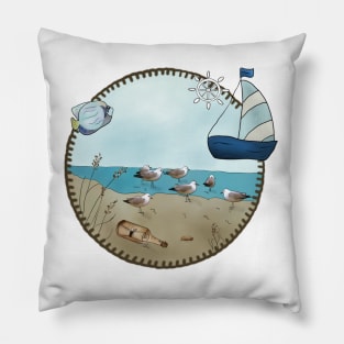 Strandläufer Pillow