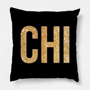 Gold Chi Pillow