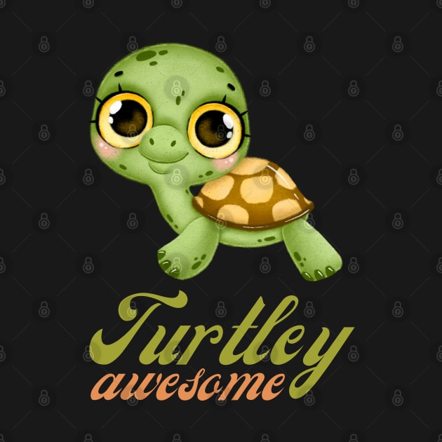 Turtley Awesome by graphicsbyedith