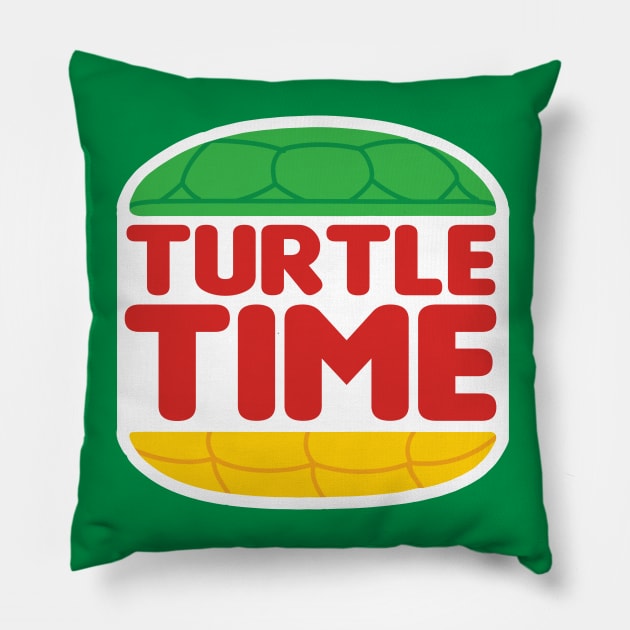 Turtle Time! Pillow by Daletheskater