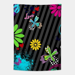 Colorful pattern Tapestry