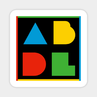 ABDL Logo Color Block - Black Magnet