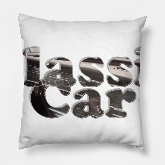 Classic Car Pillow by afternoontees