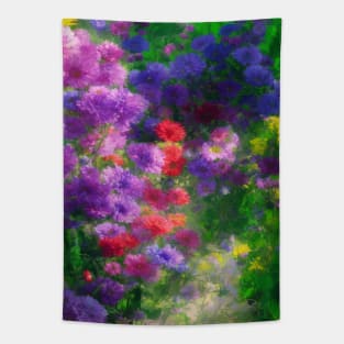 Nature, flowers and color Tapestry