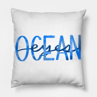 Ocean Eyes Pillow