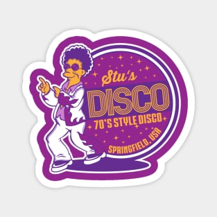 70's style disco Magnet