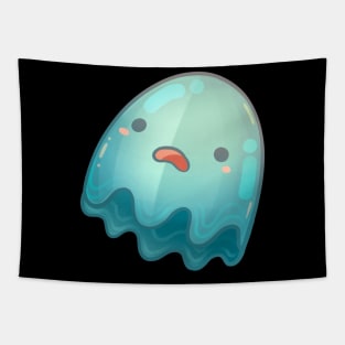 Little Blue Ghost Tapestry