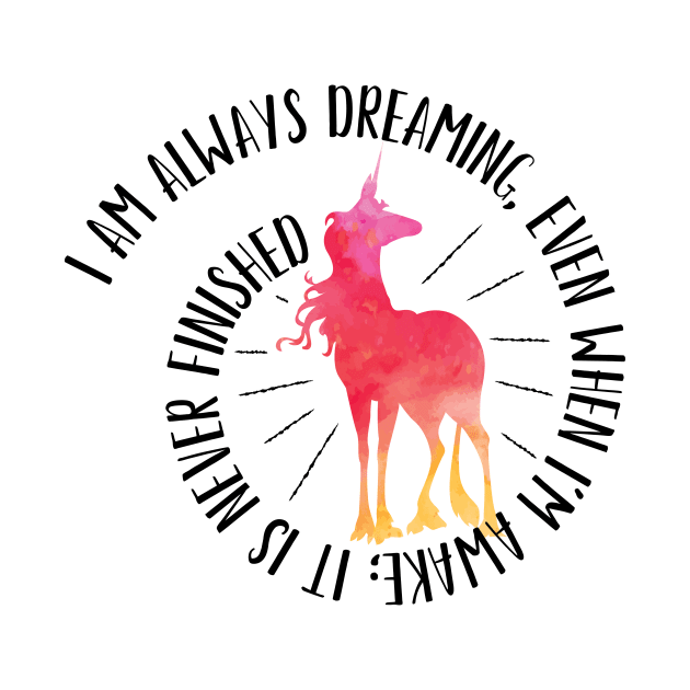 The Last Unicorn "Always Dreaming" by LittleBearArt