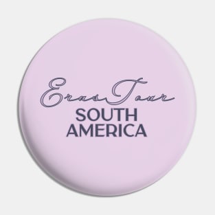 Eras Tour South America Pin