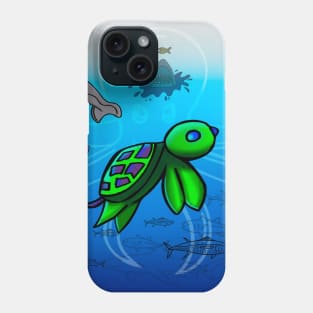 Sea Creatures Underwater Phone Case