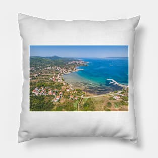 Mrljane, island Pašman, Croatia Pillow